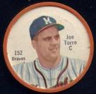 1962 Salada/Junket Coins #152 Joe Torre Front