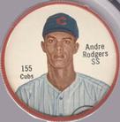 1962 Salada/Junket Coins #155 Andre Rodgers Front