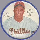 1962 Salada/Junket Coins #156 Tony Taylor Front