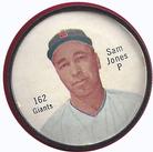 1962 Salada/Junket Coins #162 Sam Jones Front