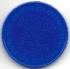1962 Salada/Junket Coins #182 Ed Bressoud Back