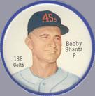 1962 Salada/Junket Coins #188 Bobby Shantz Front