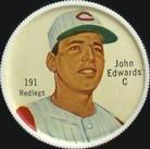 1962 Salada/Junket Coins #191 John Edwards Front