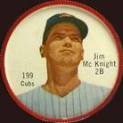 1962 Salada/Junket Coins #199 Jim McKnight Front