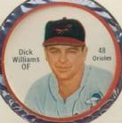1962 Shirriff Coins #48 Dick Williams Front