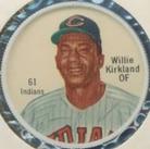 1962 Shirriff Coins #61 Willie Kirkland Front