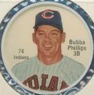 1962 Shirriff Coins #74 Bubba Phillips Front