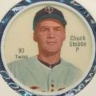 1962 Shirriff Coins #90 Chuck Stobbs Front