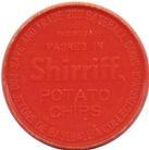 1962 Shirriff Coins #98 Milt Pappas Back