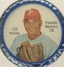 1962 Shirriff Coins #122 Pancho Herrera Front