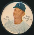 1962 Shirriff Coins #129 John Buzhardt Front