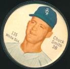 1962 Shirriff Coins #135 Chuck Smith Front