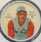 1962 Shirriff Coins #137 Gene Freese Front
