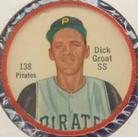 1962 Shirriff Coins #138 Dick Groat Front