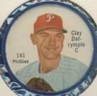 1962 Shirriff Coins #141 Clay Dalrymple Front