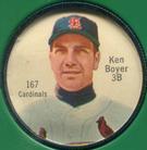 1962 Shirriff Coins #167 Ken Boyer Front