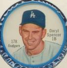 1962 Shirriff Coins #178 Daryl Spencer Front