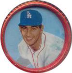 1963 Salada/Junket Coins #4 Sandy Koufax Front