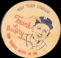 1964 Detroit Tigers Lids #NNO Frank Lary Front