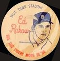 1964 Detroit Tigers Lids #NNO Ed Rakow Front