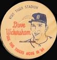 1964 Detroit Tigers Lids #NNO Dave Wickersham Front