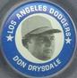 1969 MLB Player Pins #NNO Don Drysdale Front