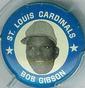 1969 MLB Player Pins #NNO Bob Gibson Front