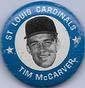 1969 MLB Player Pins #NNO Tim McCarver Front