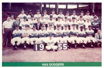 1984 TCMA Greats #21 1955 Brooklyn Dodgers Front