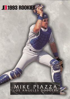 1993 Jimmy Dean Rookies #8 Mike Piazza Front