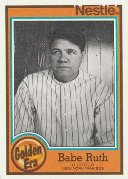 1987 Topps Nestle All Time Dream Team #5 Babe Ruth Front