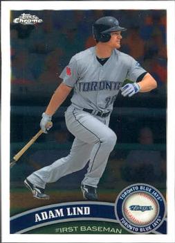 2011 Topps Chrome #122 Adam Lind Front