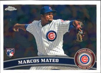 2011 Topps Chrome #179 Marcos Mateo Front