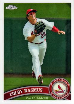 2011 Topps Chrome #71 Colby Rasmus Front