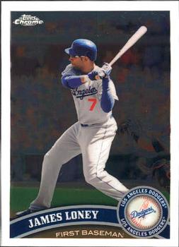 2011 Topps Chrome #47 James Loney Front