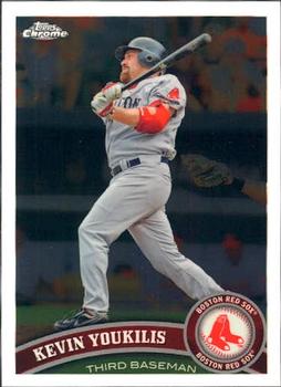 2011 Topps Chrome #90 Kevin Youkilis Front