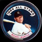1964 Topps - Coins #131a Mickey Mantle Front