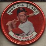 1964 Topps - Coins #147 Dick Groat Front