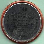 1964 Topps - Coins #148 Roy McMillan Back