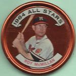 1964 Topps - Coins #148 Roy McMillan Front