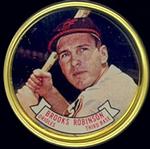 1964 Topps - Coins #18 Brooks Robinson Front