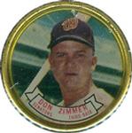 1964 Topps - Coins #1 Don Zimmer Front