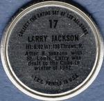 1964 Topps - Coins #17 Larry Jackson Back
