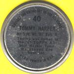 1964 Topps - Coins #40 Tommy Harper Back
