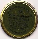 1964 Topps - Coins #52 Ken McBride Back