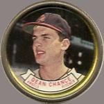 1964 Topps - Coins #67 Dean Chance Front