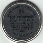 1964 Topps - Coins #84 Bob Aspromonte Back