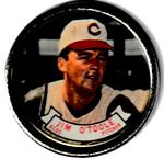 1964 Topps - Coins #85 Jim O'Toole Front