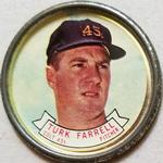 1964 Topps - Coins #91 Dick Farrell Front
