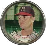 1964 Topps - Coins #94 Bob Hendley Front